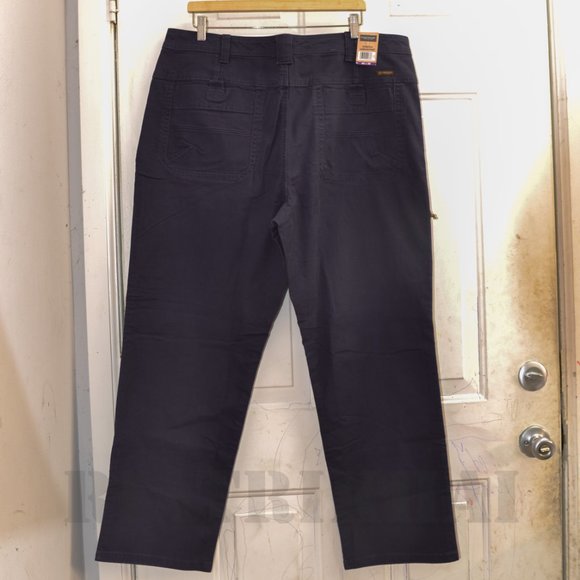 BLUE (NAVY) NWT Men's stretch Canvas pant Legendary Outfitters - Picture 4 of 9